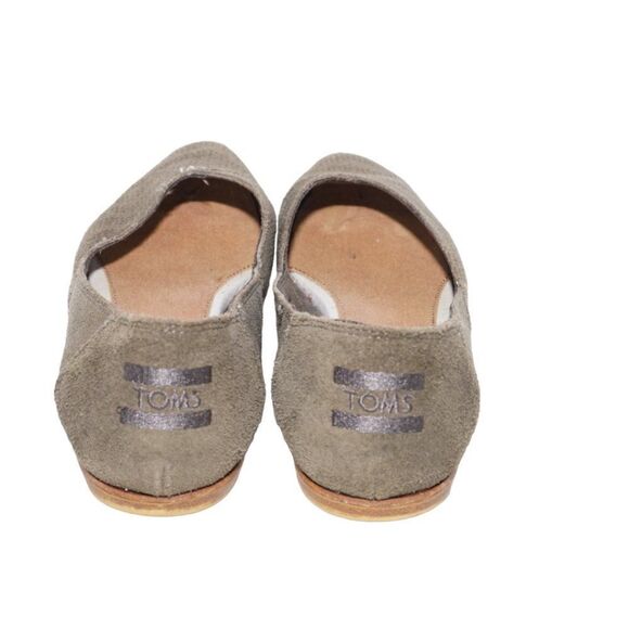Toms Olive Jutti Neat Pointed Toe Flats, Size 6.5 - Picture 5 of 10